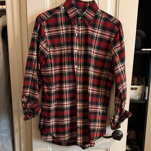 Polo Ralph Lauren Red and Black Plaid Shirt